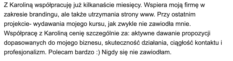 Kreatywna_Freelancerka_OPINIE_KLIENTOW21